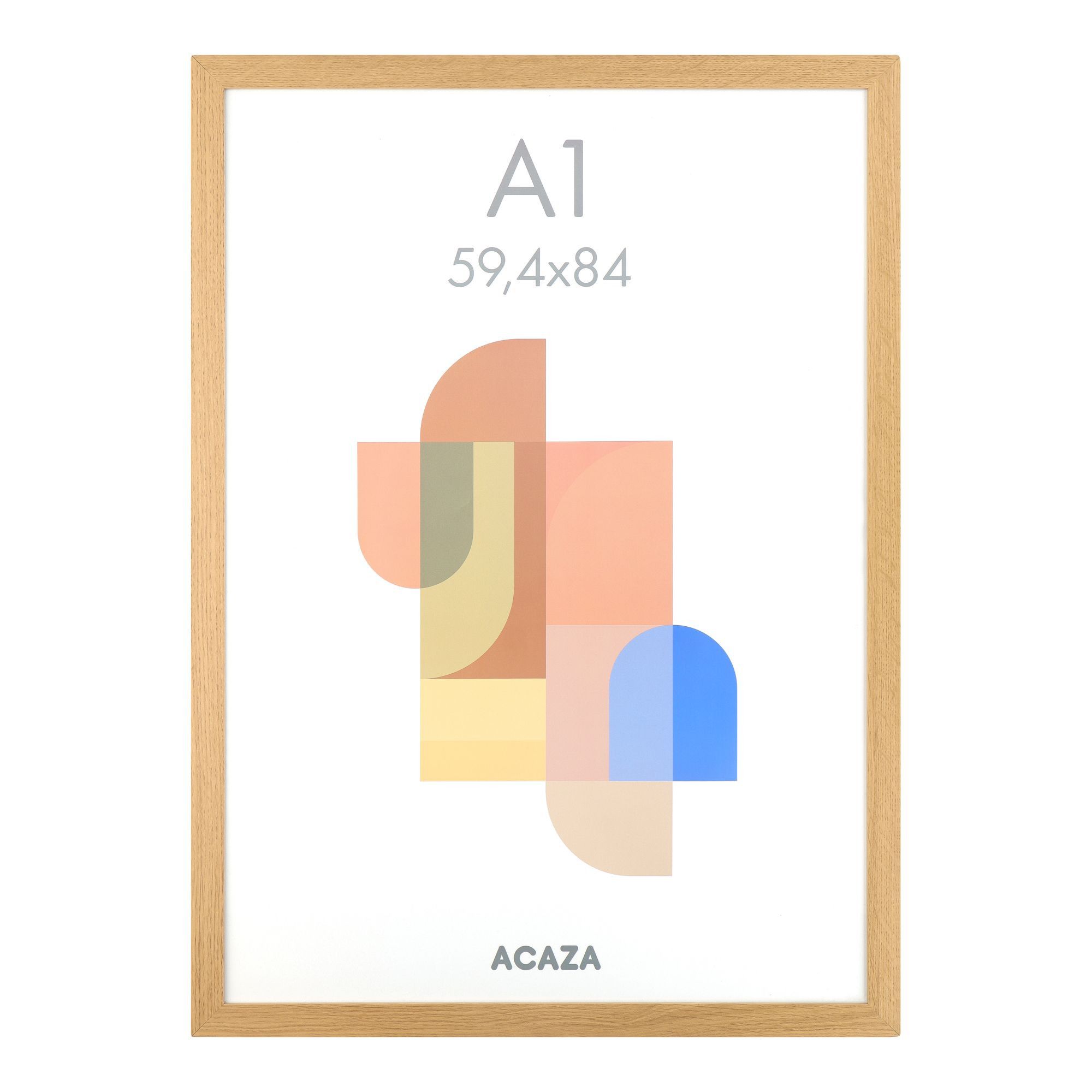 Cadre photo - MADISON - A1 - chêne chaleureux