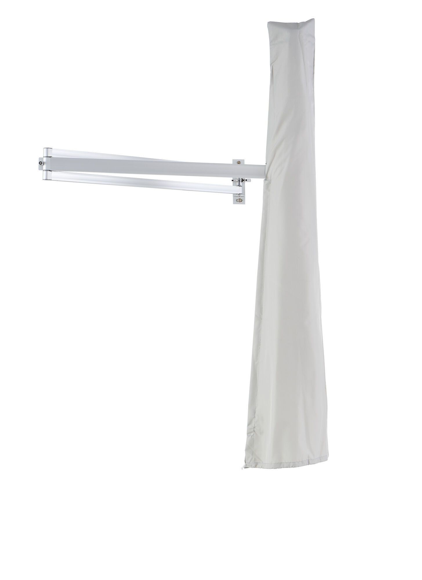 Housse de protection pour Easysol - pour parasols muraux de Ø 250 cm,200x140 cm et 200x200 cm - gris clair