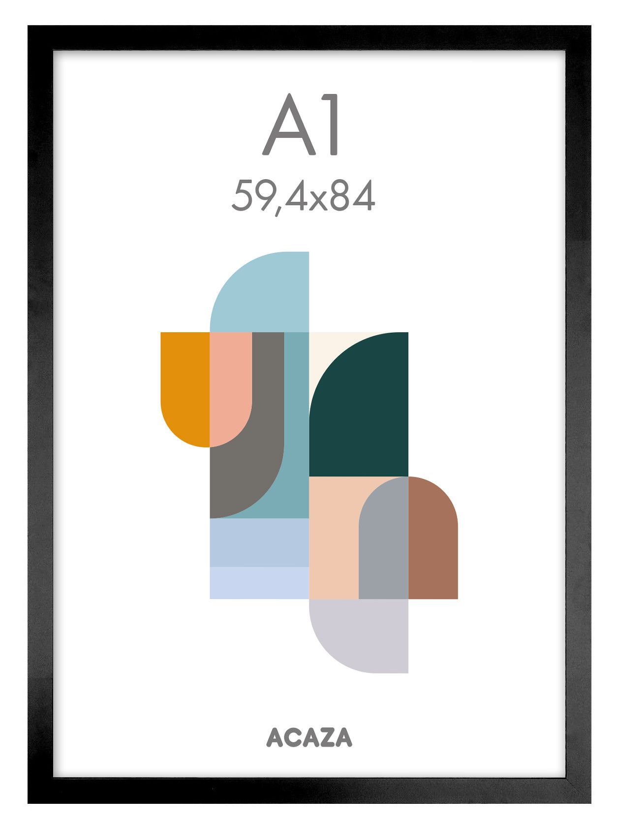 Cadre photo - MADISON - A1 - noir