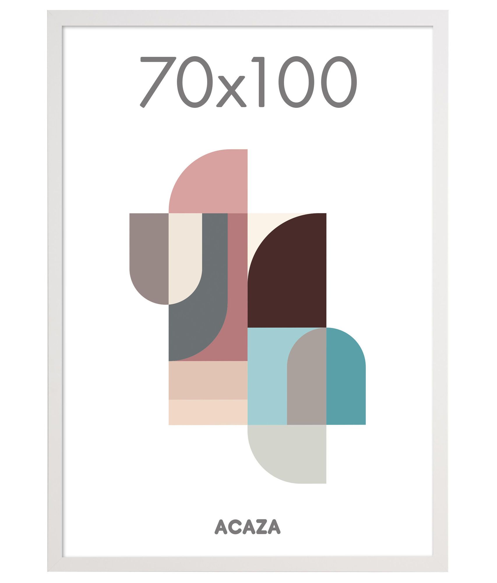 Cadre photo - Madison - 70x100 cm - blanc