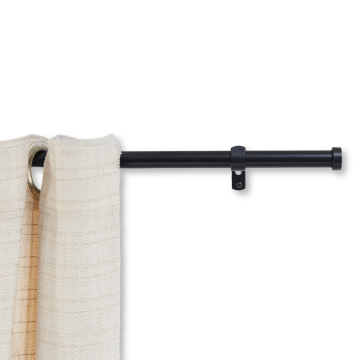 Tringle à rideau extensible - tringle à rideau - tringle de 90-170 cm - noir mat