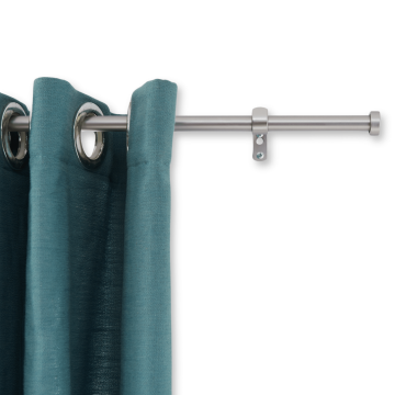 Tringle à rideau extensible - tringle de 90-170 cm - tringle à rideau - gris argent