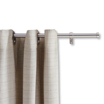 Tringle à rideau extensible II - tringle à rideau - tringle de 240-360 cm - gris argent