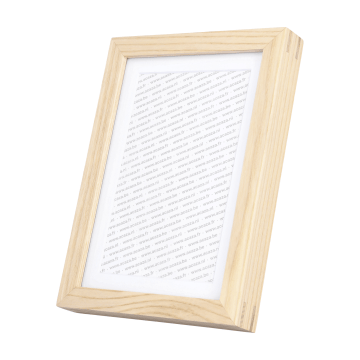 Cadre photo – cadre pour photo – cadre photo 13x18 – bois de frêne – naturel – cadres photo – petit cadre photo