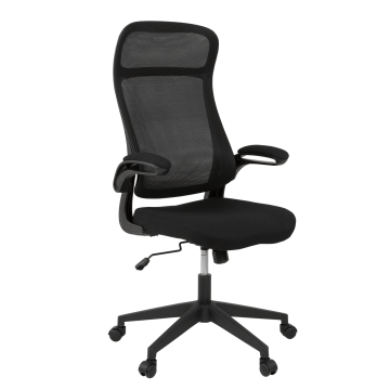  Chaise de bureau - ergonomique - noir - chaises de bureau pour adultes - entièrement réglable