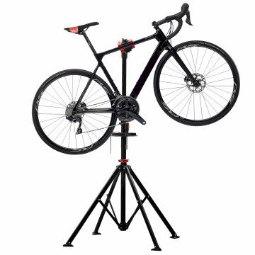 Support de montage vélo - avec porte-outil et support de guidon - noir