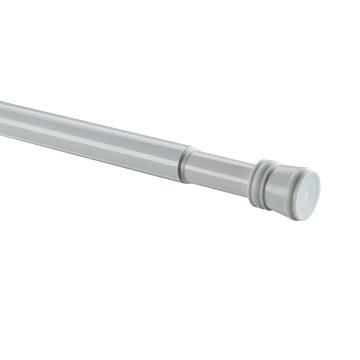 Tringle à rideau de douche XL - extensible - 140 > 260 cm - blanc