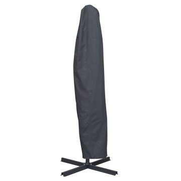 Housse de protection pour parasol déporté - Ø 300 cm - gris foncé