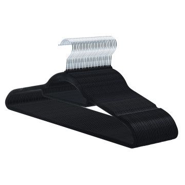 Cintres - antidérapants - 30 pièces - noir