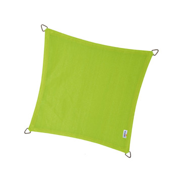 Nesling - Coolfit - voile d'ombrage - carrée 3,6x3,6 m - vert lime