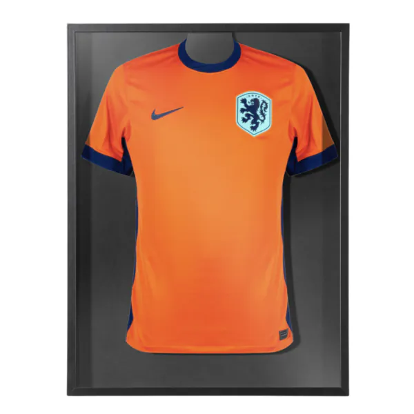 Cadre photo pour Maillot de Football, Cyclisme et autres Sports Cadre 3D  pour Objets de Collection 60 x 80 cm Noir