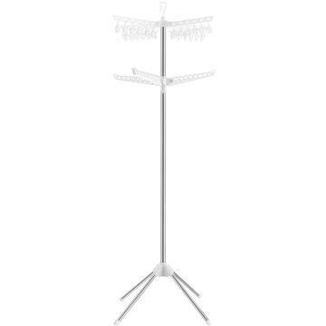 Portoir à linge - Parapluie de séchage - 186 cm - Gris