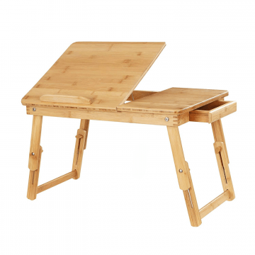Support d'écran - réglable - 65x21x34,5 cm - bambou