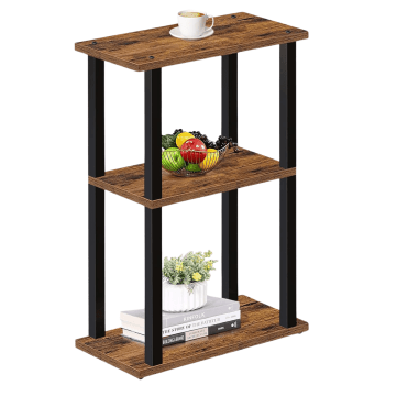 Table d'appoint - petite table - brun vintage - 40x20x58,5 cm (LxPxH) - table industrielle - tables d'appoint