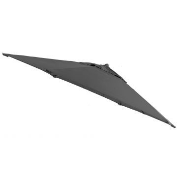 Easysol - toile de parasol hexagonale - Ø 250 cm - gris 