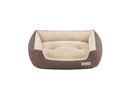 Panier pour chien - lit pour chien - moyen - 70x55x21 cm - brun