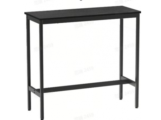 Table de bar - 120x90x40 cm - noir